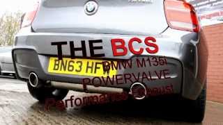 BCS Automotive BMW M135i Cat Back Powervalve Performance Exhaust [upl. by Aray508]