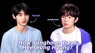 Heeseung Sunghoon Moments – How Sunghoon Treat Heeseung [upl. by Kurzawa]