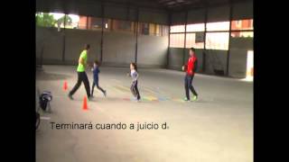 Test de 20m de ida y vuelta PREFIT  The 20m shuttle run PREFIT test [upl. by Lemire471]