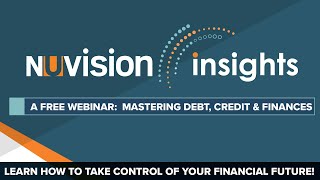 How to Boost Your Credit and Manage Debt with Nuvision Insights [upl. by Ailito]