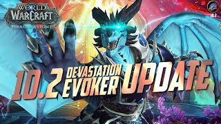 102 Devastation Evoker Update New Stats Tier amp Event Horizon  World of Warcraft Dragonflight [upl. by Arri]