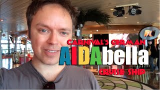 AIDAbella Cruise Ship Tour Carnivals German Brand [upl. by Aeli]