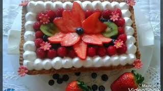 Crostata alla frutta 🍓🥝🍓ricetta [upl. by Gnat699]