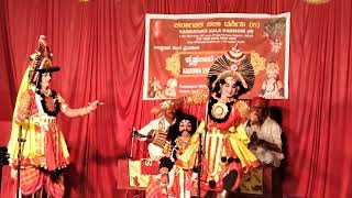 Yakshagana performance quotKrishna Leele amp Kamsa Vadhequot [upl. by Beaufort]