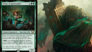 🧝TYVAR el Aporreador🧝 Commander MTG Arena historic Brawl [upl. by Moselle649]