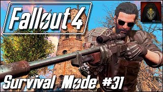 AHOY SOLDIER  Fallout 4 Survival Mode  Part 31 [upl. by Yornek]