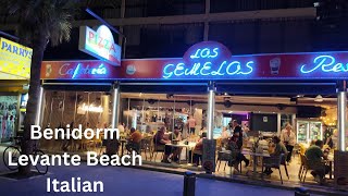 Benidorm Levante Beach Italian [upl. by Jaunita]