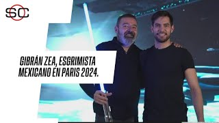 MEXICANOS EN PARIS 2024  GIBRÁN ZEA el esgrimista que busca brillar en los JUEGOS OLÍMPICOS [upl. by Louis848]