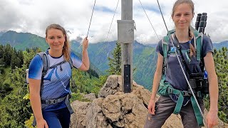 Wandern in Oberstdorf Tagestour auf den Hahnenkopf in den Allgäuer Alpen [upl. by Salman801]