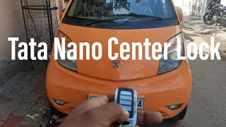 How to Install Central Lock in Car  Tata Nano [upl. by Sineray]