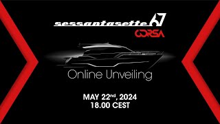 Cranchi Sessantasette 67 ft CORSA  Online Unveiling  Live [upl. by Ltihcox]