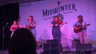 Della Mae  Midwinter Bluegrass Festival 2023 [upl. by Nlocnil]