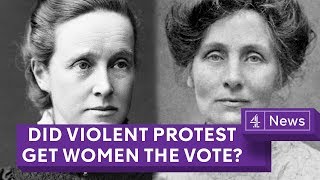 Suffragettes vs Suffragists Did violent protest get women the vote [upl. by Pearle753]