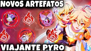 POSSÍVEIS NOVOS SETS DE ARTEFATOS amp VIAJANTE PYRO [upl. by Nylasor]