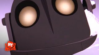 The Iron Giant  Back to Life Heartwarming Scene [upl. by Julie]