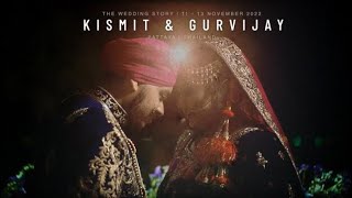 Sikh Destination Wedding Thailand Pattaya ft Pullman Hotel G  Gurvijay amp Kismit  2022 [upl. by Aicenra]