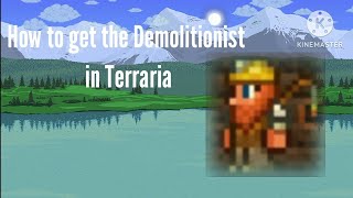 How to get the Demolitionist in Terraria [upl. by Jerri]