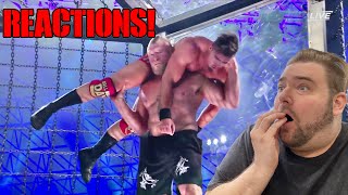 F5 OFF THE ELIMINATION CHAMBER Full Results and Reactions [upl. by Dnomed180]