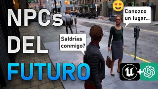 Así son los NUEVOS NPCs INTELIGENTES de Unreal Engine 5 [upl. by Tecla]