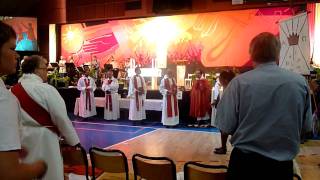 Lutheran Charismatic high mass  Recessional and praise [upl. by Drucie949]