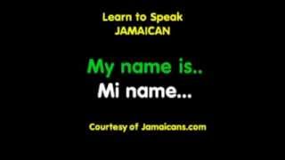 Basic Introductions  Learn to Speak Jamaican Patois [upl. by Akenahs]