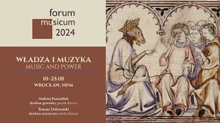 Forum Musicum 2024  Pieśni wypraw krzyżowych [upl. by Alaikim816]