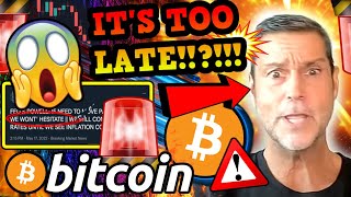 🚨 BITCOIN CRITICAL ALERT THIS IS NOT A DRILLL NO TURNING BACK uhoh🚨 [upl. by Starlin990]