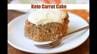 Keto Carrot Cake [upl. by Ahsakat]