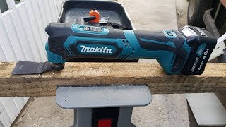 Multicortadora oscilante à bateria 12V Makita TM30DZ  REVIEW E TESTE [upl. by Detta139]