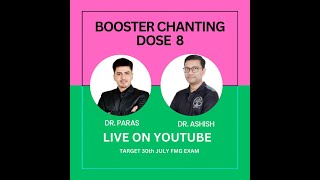 BOOSTER CHANTING DOSE 8 BY DR PARAS amp DR ASHISH [upl. by Ahtiekahs]