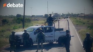 Enfrentamiento de fuerzas armadas en contra de civiles armados en Navolato y Angostura Sinaloa [upl. by Almira126]