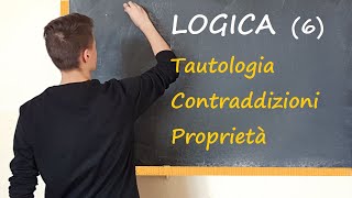 LOGICA  Tautologia contraddizione Leggi della logica [upl. by Aihsatal]