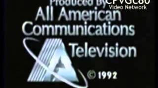 All American Television Logo History [upl. by Sheba163]