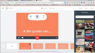 Creating a Video with Adobe Spark [upl. by Ahsaz239]