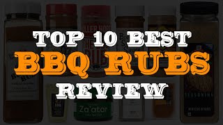 Top 10 Best BBQ Rubs for Sale  Best Rub Reviews  Smoke Gears [upl. by Aillimat]