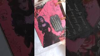 Gothic Punk Romance 💫Aesthetic Scrapbook Journal journaling scrapbooking journal asmr art love [upl. by Risteau]