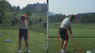 Annika Sorenstam Golf Swing Analysis [upl. by Suidaht770]