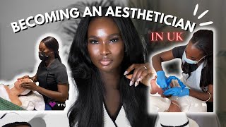 HOW TO BECOME AN AESTHETICIAN IN UK  AESTHETICIAN SCHOOLS IN UK  BEAUTY THERAPIST [upl. by Errot588]