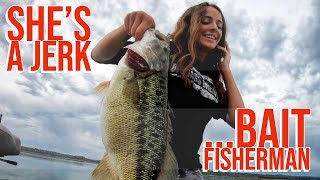 Jerkbait Fishing for Bass Lea Annes PB Spotted Bass [upl. by Dibb]