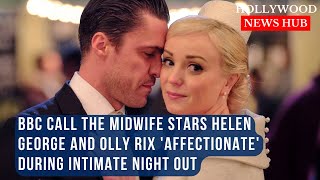 quotCall The Midwife Stars Helen George and Olly Rix Spark Romance Rumors at London Stage AfterParty [upl. by Sevein]