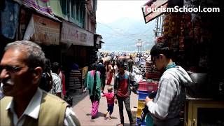 Real Nainital Tallital Nainital Market in front of Naini Lake Near Bus Stand showing local life [upl. by Gnuh577]