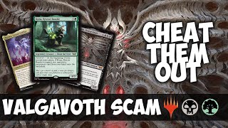 VALGAVOTH AND ATRAXA FOR ZERO MANA  Valgavoth Scam Standard  Magic Arena [upl. by Gristede893]