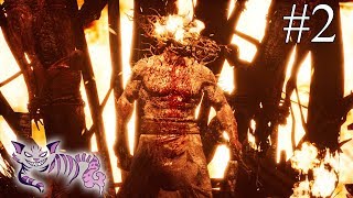 Hellblade Senuas Sacrifice Playthrough Hard  First boss  Surtr  Part 2  Hellblade Gameplay [upl. by Atsyrk]