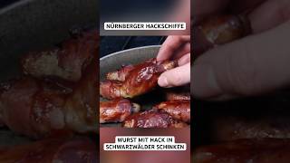 Nürnberger Hackschiffe  BBQ Fingerfood wurst hack shorts [upl. by Kacerek232]