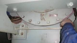 How do they doHow to ReFit Main Engine Auxiliary blower onboard ship [upl. by Letrice]