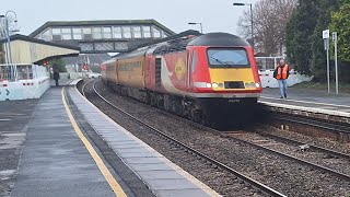 epic tones and trains at Llanelli including 8000118000364327243013 with a crew change [upl. by Anibas]