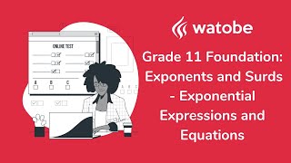 Grade 11  Exponents and Surds Foundation exponential expressions and equations [upl. by Ibby]