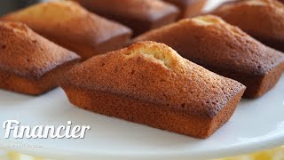 완전 맛있는 기본 휘낭시에피낭시에 만들기  Financier recipe｜siZning [upl. by Edik174]