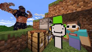 2 Minecraft Speedrunners VS TITAN [upl. by Dowdell]