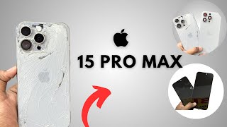 iPhone 15 Pro Max Display Back Glass  Price Quality Truetone Revealed [upl. by Gnen]